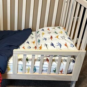 Dinosaur Print Crib or Toddler Bedding Set